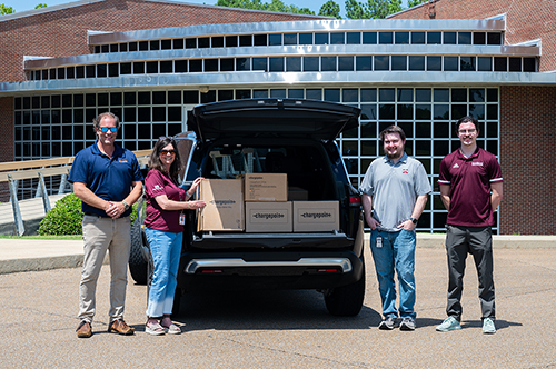 Chargepoint donation team